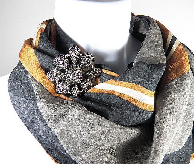 Vintage Scarf Clips — Scarves and More